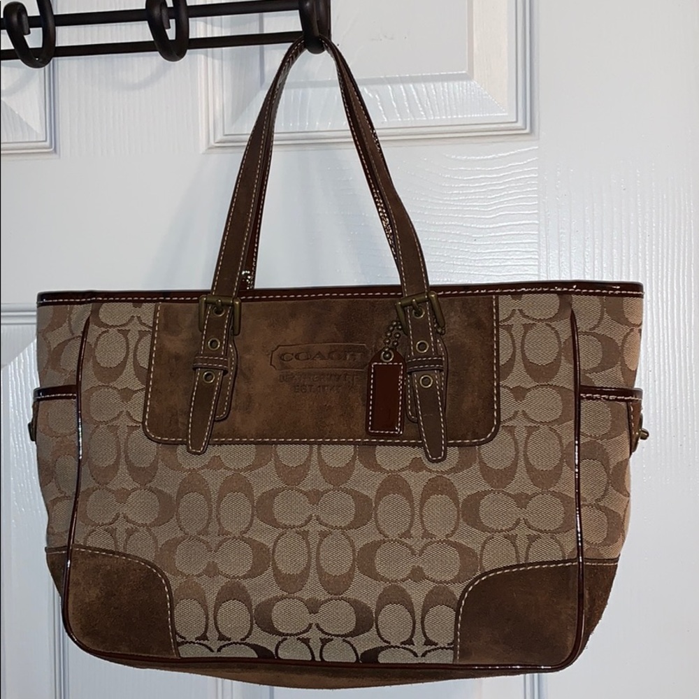Small coach tote